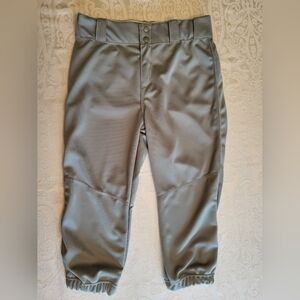 Russell Ladies Gray Baseball Knickers, Med., NWOT